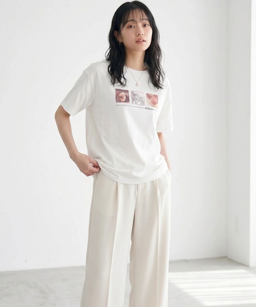 DAESE TOKYO(デセトウキョウ)の「『DAESE TOKYO/デセトウキョウ』【接触冷感】フルーツプリントTシャツ(Tシャツ/カットソー・レディース・ライム/イエロー/ピンク・FREE)」の13枚目の写真