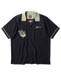 HOUSTON スーベニアシャツ (SKULL&SNAKE)