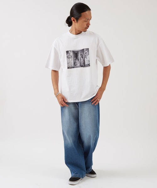 improves（インプローブス）の「PHOTO プリント 半袖Tシャツ（Tシャツ/カットソー・メンズ・ホワイト系3/ホワイト系/ホワイト系2/ホワイト系1/ホワイト系6/ホワイト系4/ホワイト/ホワイト系5・X-LARGE/LARGE/MEDIUM/SMALL）」の13枚目の写真