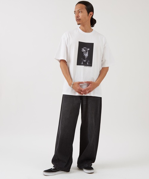 improves（インプローブス）の「PHOTO プリント 半袖Tシャツ（Tシャツ/カットソー・メンズ・ホワイト系3/ホワイト系/ホワイト系2/ホワイト系1/ホワイト系6/ホワイト系4/ホワイト/ホワイト系5・X-LARGE/LARGE/MEDIUM/SMALL）」の15枚目の写真