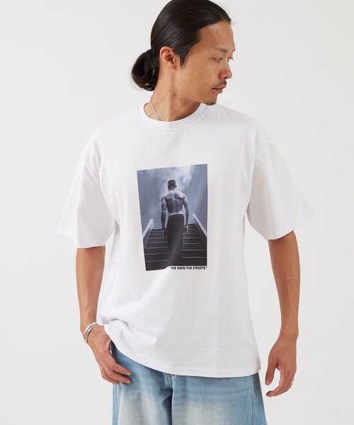 improves（インプローブス）の「PHOTO プリント 半袖Tシャツ（Tシャツ/カットソー・メンズ・ホワイト系3/ホワイト系/ホワイト系2/ホワイト系1/ホワイト系6/ホワイト系4/ホワイト/ホワイト系5・X-LARGE/LARGE/MEDIUM/SMALL）」の22枚目の写真