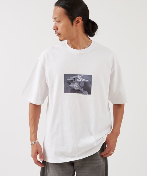 improves（インプローブス）の「PHOTO プリント 半袖Tシャツ（Tシャツ/カットソー・メンズ・ホワイト系3/ホワイト系/ホワイト系2/ホワイト系1/ホワイト系6/ホワイト系4/ホワイト/ホワイト系5・X-LARGE/LARGE/MEDIUM/SMALL）」の20枚目の写真