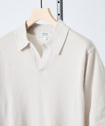ABAHOUSE GRAY | ブークレー スキッパーポロシャツ(ポロシャツ)