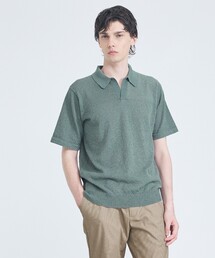 ABAHOUSE GRAY | ブークレー スキッパーポロシャツ(ポロシャツ)