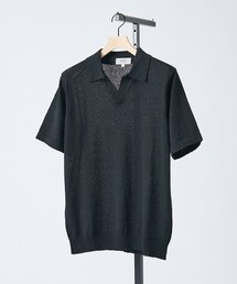 ABAHOUSE GRAY | ブークレー スキッパーポロシャツ(ポロシャツ)