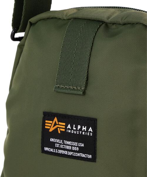Alpha Industries(アルファインダストリーズ)の「Alpha Industries/アルファインダストリーズ/CREW CARRY BAG/クルー キャリー バッグ(トートバッグ・メンズ・その他10/ブラック・F)」の6枚目の写真