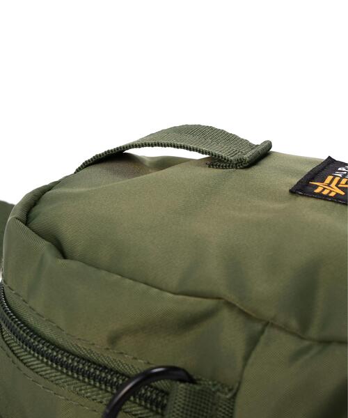 Alpha Industries(アルファインダストリーズ)の「Alpha Industries/アルファインダストリーズ/CREW CARRY BAG/クルー キャリー バッグ(トートバッグ・メンズ・その他10/ブラック・F)」の14枚目の写真