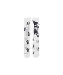 HYSTERIC GLAMOUR | SKULL シアーハイソックス(ソックス/靴下)