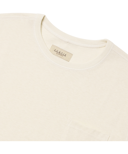 sortie(ソルティ)の「3N605 Poket T-Shirts (Ivory)(Tシャツ/カットソー・メンズ・その他・LARGE/MEDIUM/X-LARGE)」の3枚目の写真