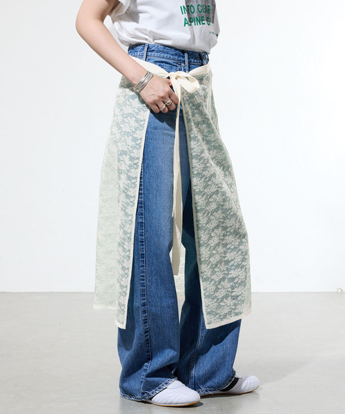 IENA(イエナ)の「《一部店舗限定》フラワージャガード ラップスカート(スカート・レディース・ピンク/グリーン・FREE)」の16枚目の写真