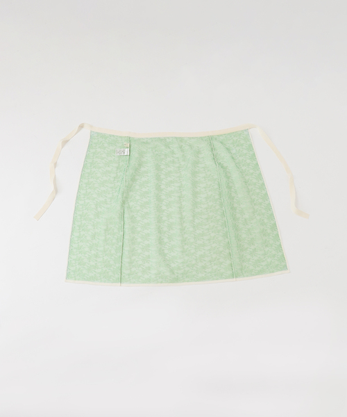 IENA(イエナ)の「《一部店舗限定》フラワージャガード ラップスカート(スカート・レディース・ピンク/グリーン・FREE)」の9枚目の写真