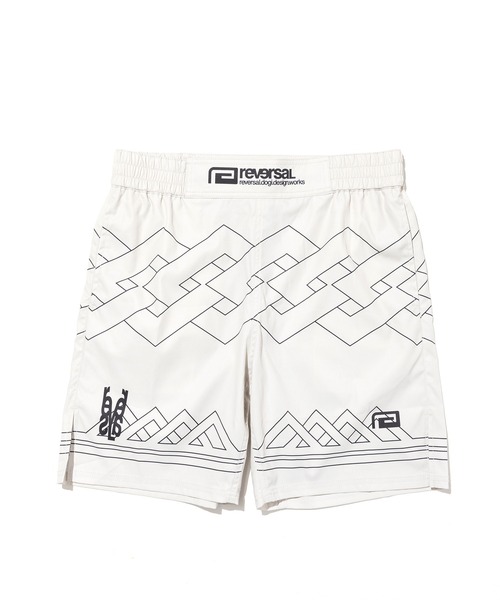 reversal.dogi.design.works(リバーサル・ドーギ・デザイン・ワークス)の「<reversal/リバーサル>rvddw TYROL FIGHT SHORTS(その他パンツ・メンズ・ブラック/アイボリー・MEDIUM/LARGE/X-LARGE/XX-LARGE)」の1枚目の写真