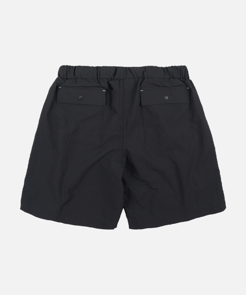 FRIZMWORKS(フリズムワークス)の「COMFORTABLE BANDING SHORTS _ BLACK(その他パンツ・メンズ・その他・MEDIUM/LARGE/X-LARGE)」の2枚目の写真