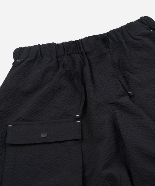 FRIZMWORKS(フリズムワークス)の「COMFORTABLE BANDING SHORTS _ BLACK(その他パンツ・メンズ・その他・MEDIUM/LARGE/X-LARGE)」の3枚目の写真