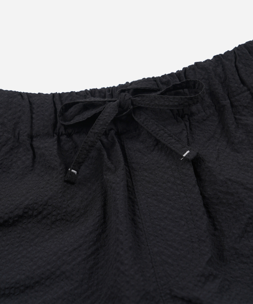 FRIZMWORKS(フリズムワークス)の「COMFORTABLE BANDING SHORTS _ BLACK(その他パンツ・メンズ・その他・MEDIUM/LARGE/X-LARGE)」の4枚目の写真