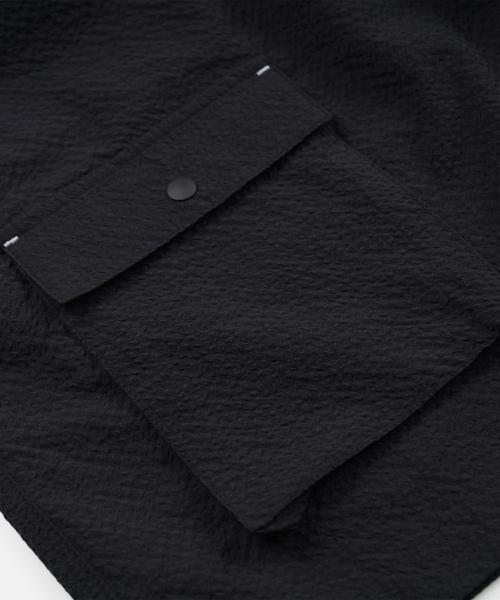 FRIZMWORKS(フリズムワークス)の「COMFORTABLE BANDING SHORTS _ BLACK(その他パンツ・メンズ・その他・MEDIUM/LARGE/X-LARGE)」の6枚目の写真