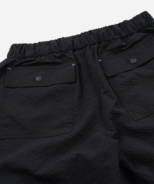 FRIZMWORKS(フリズムワークス)の「COMFORTABLE BANDING SHORTS _ BLACK(その他パンツ・メンズ・その他・MEDIUM/LARGE/X-LARGE)」の7枚目の写真