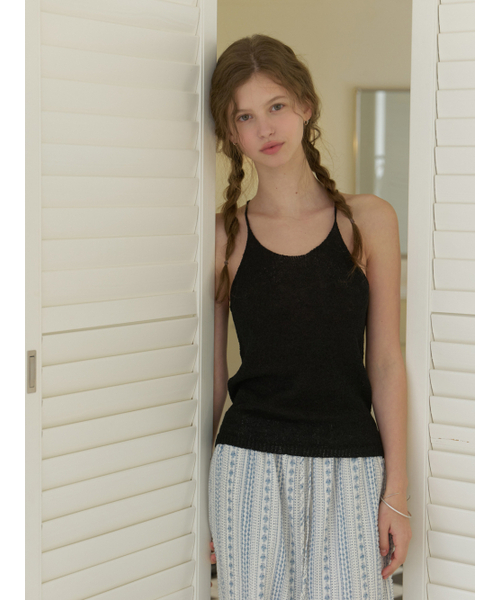 RE_L(リエル)の「Halter neck knit sleeveless (black)(ニット/セーター・レディース・その他・FREE)」の3枚目の写真