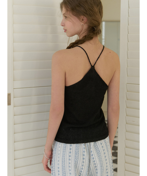 RE_L(リエル)の「Halter neck knit sleeveless (black)(ニット/セーター・レディース・その他・FREE)」の6枚目の写真