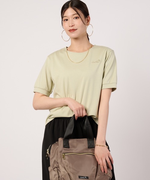 Arnold Palmer（アーノルドパーマー）の「パフスリーブ バウンドテール Tシャツ（Tシャツ/カットソー・レディース・ライトグリーン/ホワイト/ブラック・L/M/S）」の3枚目の写真
