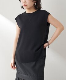 セール】ツイルハーフスリーブジャケット（ノーカラージャケット