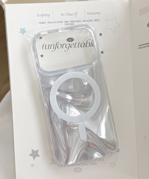 Fun & Daily(ファンアンドデイリー)の「MagSafe対応 Water ripples iPhone 16 17 Pro ProMax Case(スマホケース/カバー・レディース・オレンジ/パープル/シルバー/チャコールグレー・iPhone 17 Pro/iPhone 16 Pro/iPhone 17/iPhone 16/iPhone 17 Pro Max/iPhone 16 Pro Max)」の4枚目の写真