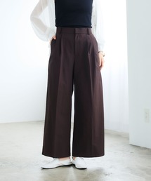 CROSS FUNCTION（クロスファンクション）の「《撥水》サマ見え イージータックワイドパンツ【CROSS FUNCTION/クロスファンクション】（その他パンツ）」