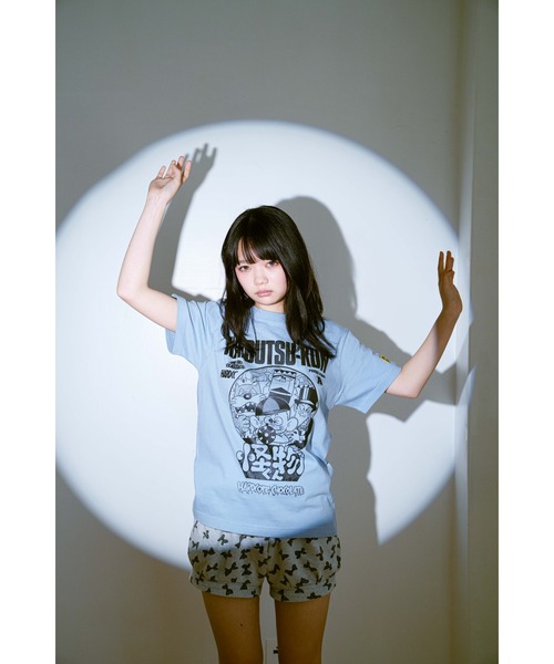 ハードコアチョコレート(ハードコアチョコレート)の「怪物くん(アラマ荘アシッドブルー)(Tシャツ/カットソー・メンズ・ダークブルー・XX-LARGE/X-LARGE/LARGE)」の10枚目の写真