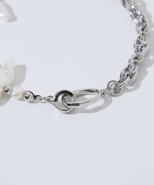 collex(コレックス)の「【dignif】【金属アレルギー対応】ブレスレット Pearl Link(ブレスレット・レディース・シルバー・フリー)」の4枚目の写真