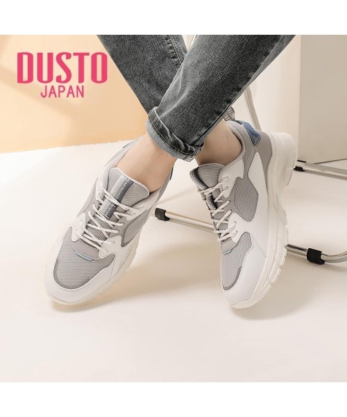VIBGYOR（ヴィブジョー）の「【DUSTO】"メンズ カジュアル マルチスニーカー"(MA)（スニーカー・メンズ・グレー/ブラック・26）」の2枚目の写真