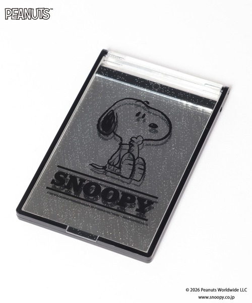 LOWRYS FARM(ローリーズファーム)の「【SNOOPY】ミニミラー 669428/GOODS(手鏡/メイクミラー・レディース・ベージュ/ブラック/ピンク・FREE)」の12枚目の写真