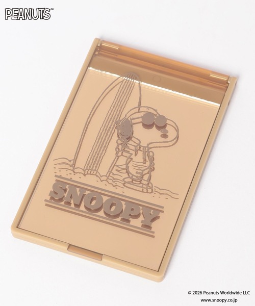 LOWRYS FARM(ローリーズファーム)の「【SNOOPY】ミニミラー 669428/GOODS(手鏡/メイクミラー・レディース・ベージュ/ブラック/ピンク・FREE)」の15枚目の写真