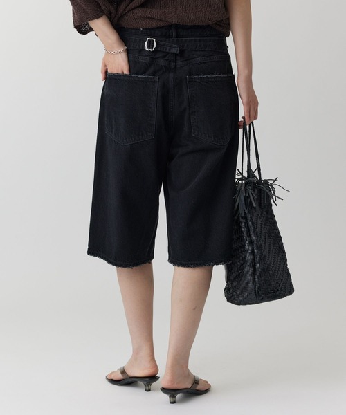 upperhights(アッパーハイツ)の「【upper hights】THE LIAM SHORT(デニムパンツ・レディース・ブルー/ブラック・23inch/24inch)」の12枚目の写真
