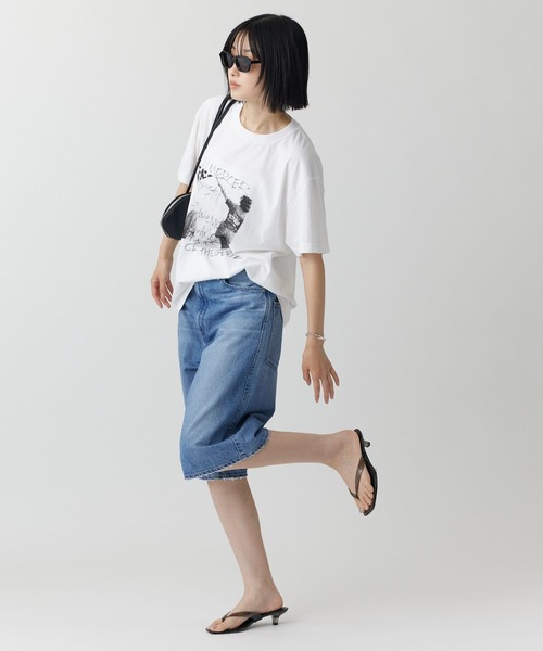 upperhights(アッパーハイツ)の「【upper hights】THE LIAM SHORT(デニムパンツ・レディース・ブルー/ブラック・23inch/24inch)」の8枚目の写真