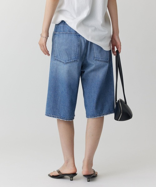 upperhights(アッパーハイツ)の「【upper hights】THE LIAM SHORT(デニムパンツ・レディース・ブルー/ブラック・23inch/24inch)」の6枚目の写真