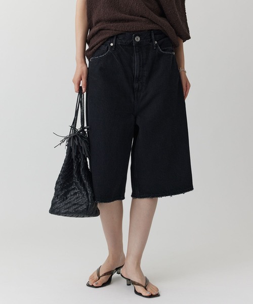upperhights(アッパーハイツ)の「【upper hights】THE LIAM SHORT(デニムパンツ・レディース・ブルー/ブラック・23inch/24inch)」の10枚目の写真
