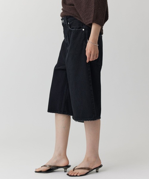 upperhights(アッパーハイツ)の「【upper hights】THE LIAM SHORT(デニムパンツ・レディース・ブルー/ブラック・23inch/24inch)」の11枚目の写真