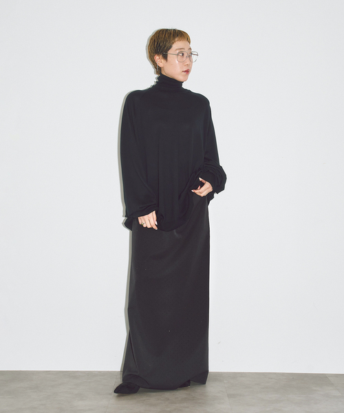 CITYSHOP(シティーショップ)の「CRYSTAL DOT LONG スカート(スカート・レディース・グレー/ブラック・36/38)」の6枚目の写真