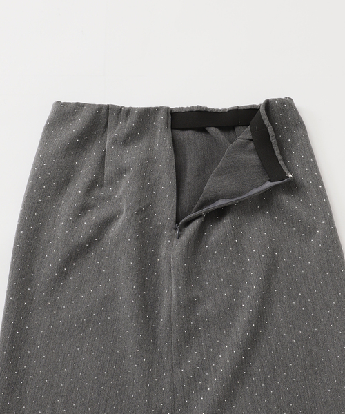CITYSHOP(シティーショップ)の「CRYSTAL DOT LONG スカート(スカート・レディース・グレー/ブラック・36/38)」の19枚目の写真