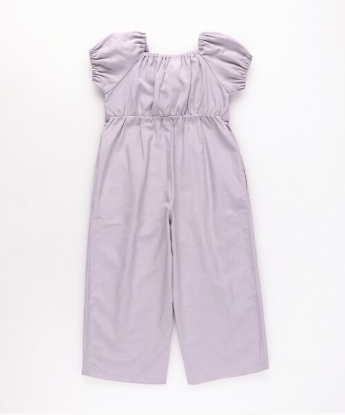 BRANSHES(ブランシェス)の「【プチレディ】シャンブレーサロペット(サロペット/オーバーオール・キッズ・サックスブルー/ラベンダー・130/120/100/110/140/90/150)」の20枚目の写真