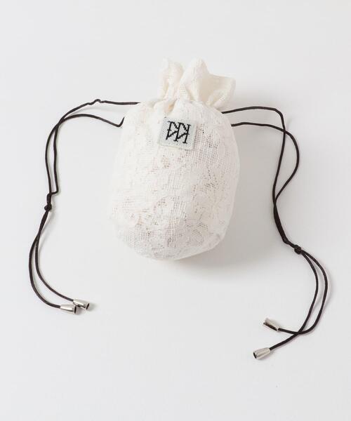 URBAN RESEARCH ROSSO WOMEN（アーバンリサーチ　ロッソ）の「YENN　PORTABLE LACE HOODIE（パーカー・レディース・アイボリー/ブラック・FREE）」の5枚目の写真