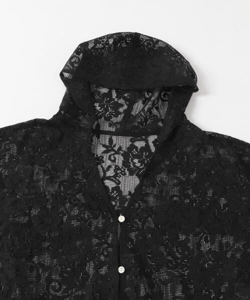 URBAN RESEARCH ROSSO WOMEN（アーバンリサーチ　ロッソ）の「YENN　PORTABLE LACE HOODIE（パーカー・レディース・アイボリー/ブラック・FREE）」の7枚目の写真