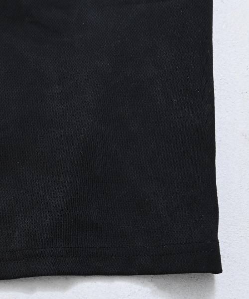 Bernings Sho(バーニングショー)の「『Bernings Sho/バーニングショー』スモーク柄ノーカラー7分袖カーディガン(カーディガン/ボレロ・メンズ・ブラック/ホワイト・XL/L/M)」の10枚目の写真