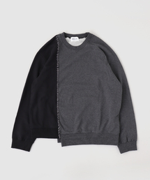 KUON（クオン）の「KUON Sashiko Docking Sweatshirt（スウェット）」