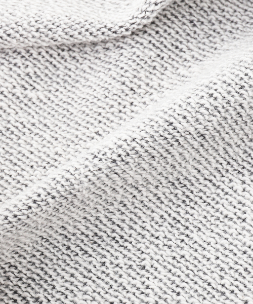KUON(クオン)の「KUON Sashiko Docking Sweatshirt(スウェット・メンズ・パープル/チャコールグレー・MEDIUM/X-LARGE/LARGE)」の7枚目の写真