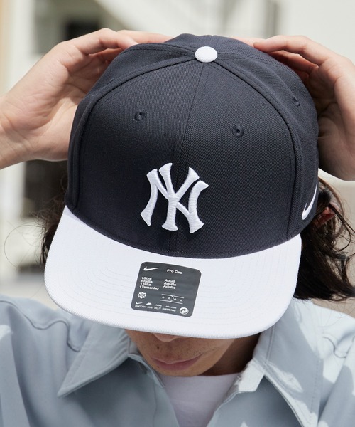 NIKE/ナイキ DRI-FIT PRO CAP フラットバイザー ブランドロゴ 6Pパネル