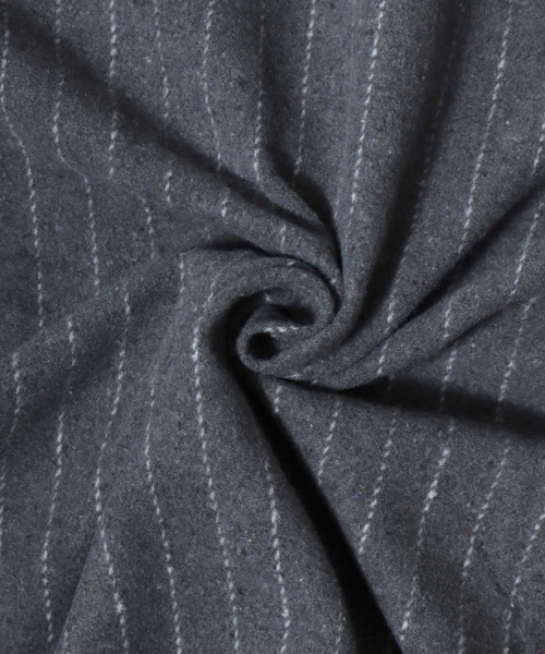 ANPAS(アンパス)の「Flannel Ombre Check & Stripe Shirt / フランネル オンブレチェック&ストライプシャツ ワークシャツ 長袖 秋冬 ネルシャツ 起毛(シャツ/ブラウス・メンズ・チャコール/ネイビー/グレー系その他/ブラウン/ブラック系その他・L/XL/M)」の11枚目の写真