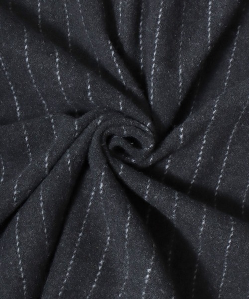 ANPAS(アンパス)の「Flannel Ombre Check & Stripe Shirt / フランネル オンブレチェック&ストライプシャツ ワークシャツ 長袖 秋冬 ネルシャツ 起毛(シャツ/ブラウス・メンズ・チャコール/ネイビー/グレー系その他/ブラウン/ブラック系その他・L/XL/M)」の8枚目の写真