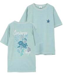 FLOWER BACK PRINT T-SHIRT