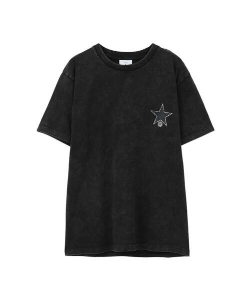 CONVERSE（コンバース）の「FLOWER BACK PRINT T-SHIRT（Tシャツ/カットソー・レディース・ホワイト/ブラック/サックスブルー・MEDIUM/SMALL）」の6枚目の写真
